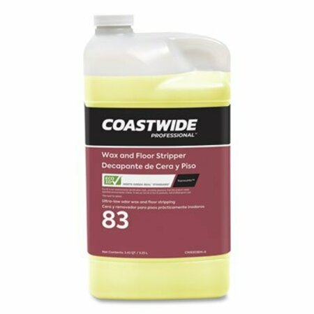 COASTWIDE WAX AND FLOOR STRIPPER FOR EXPRESSMIX SYSTEM, ULTRA-LOW ODOR SOAP SCENT, 3.25 L BOTTLE, 2PK 24323032